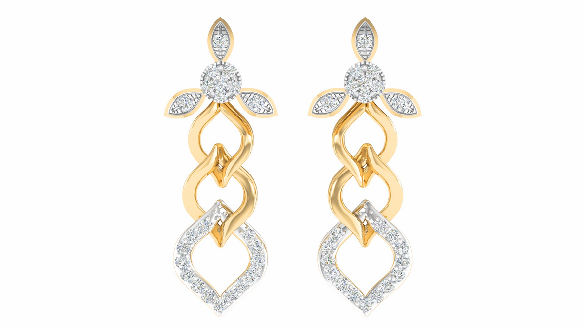 Radiant Gold Earrings