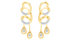 18kt Gold Clara Diamond Earrings