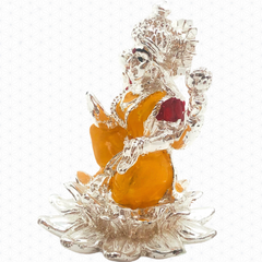 92.5 SILVER Laxmi Mataji Idol/Murti for Puja Room, Temple, Meditation, Office, Business & Home Decoration Gift Collection