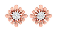 18kt Gold Dora Diamond Earrings