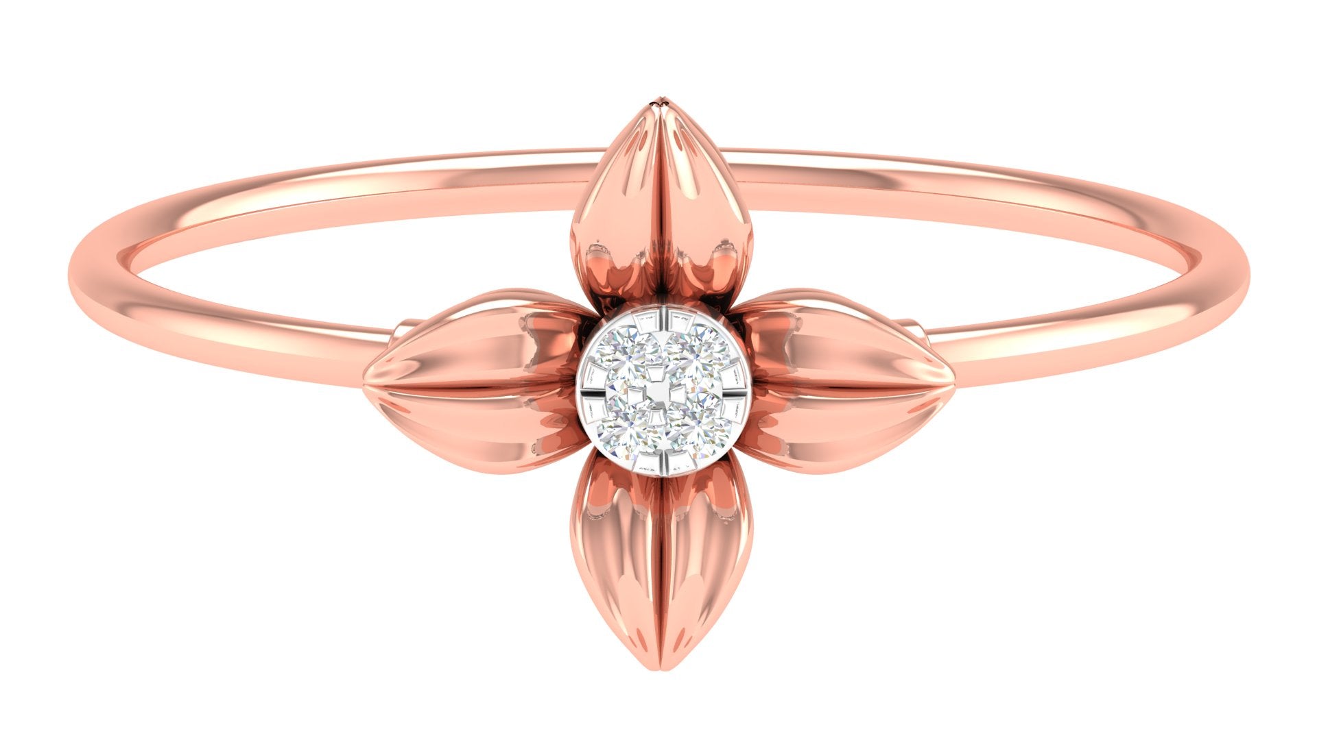 Aurora Blush 18kt Rose Gold Ring