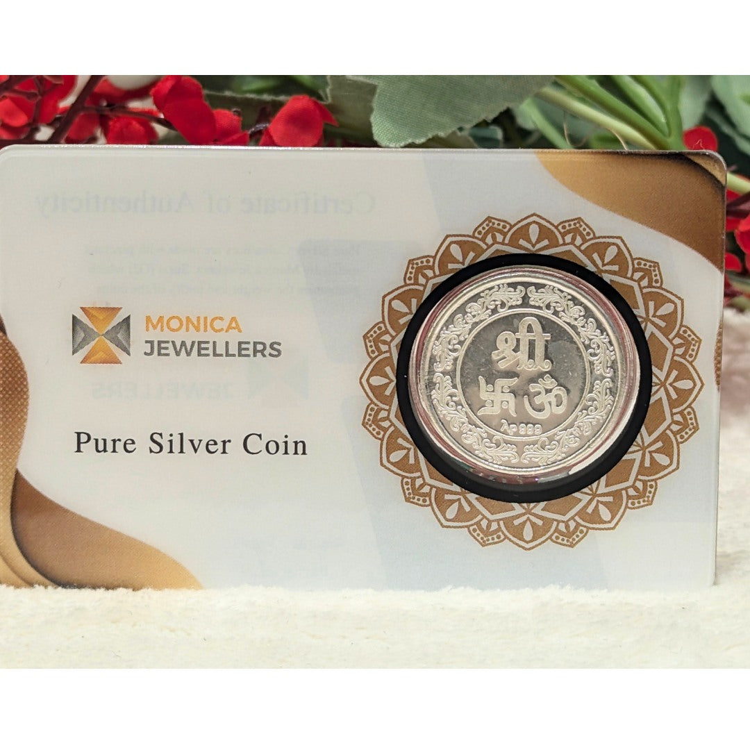 Pure Silver Coin ( 20 Gm ) 999.9%