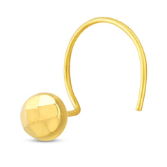 Yellow Gold Nose Pins for Women & Girls