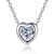 Sterling Silver Cute Heart Necklaces