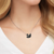 Sterling Silver Black Swan Necklaces