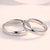 Silver Lover's Paradise Couple Rings