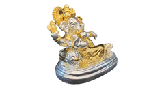 Gold & Silver Plated Lord Ganeshji Murti
