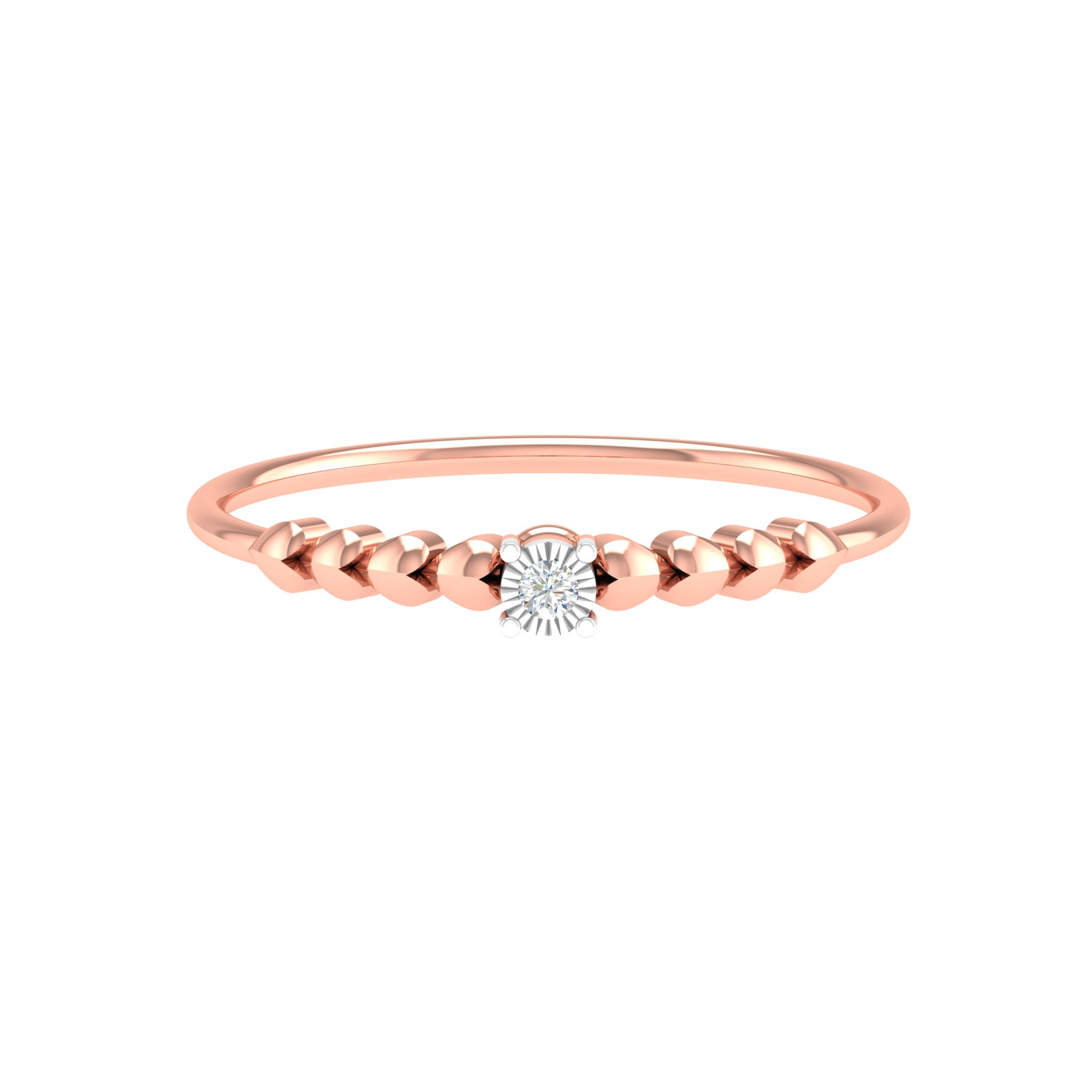 Eliza Solitaire Diamond Ring