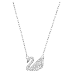 Sterling Silver White Swan Necklaces