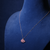 Sterling Silver Rose Gold Iconic Swan Necklaces